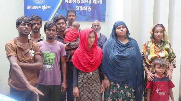 পঞ্চগড়ের তিন সীমান্ত দিয়ে আবারও পুশইন, বিজিবির হাতে ১৮ জন আটক