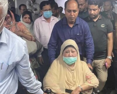 স্বাস্থ্য পরীক্ষা শেষে বাসায় ফিরেছেন খালেদা জিয়া