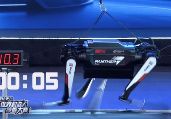 চীনের তৈরি রোবট কুকুর দৌড়াল উসাইন বোল্টের গতিতে!