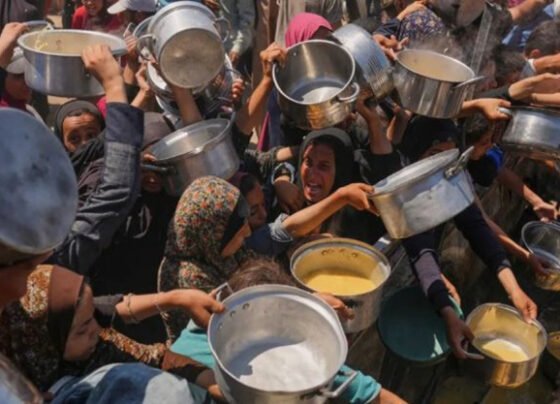 গাজায় অনাহারে আরও ৫ জনের মৃত্যু