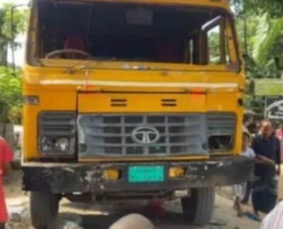 পঞ্চগড়ে ঘাতক ট্রাক কেড়ে নিল শিক্ষার্থীর প্রাণ