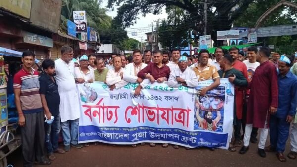 ব্রাহ্মণবাড়িয়ায় আনন্দমুখর পরিবেশে ভগবান শ্রীকৃষ্ণের জন্মাষ্টমী পালিত