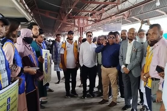 ব্রাহ্মণবাড়িয়া রেল স্টেশনে যাত্রীদের জন্য নিরাপদ পানির ব্যবস্থা