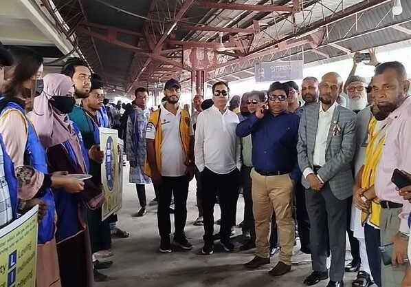 ব্রাহ্মণবাড়িয়া রেল স্টেশনে যাত্রীদের জন্য নিরাপদ পানির ব্যবস্থা