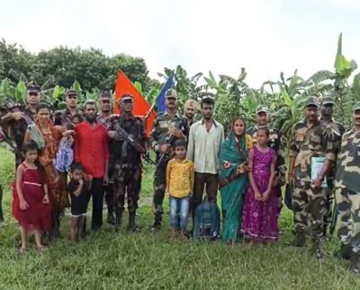 মুজিবনগরে বিজিবির কাছে ৯ বাংলাদেশীকে হস্তান্তর করেছে বিএসএফ