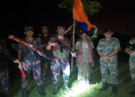 মেহেরপুর সীমান্তে আটক বাংলাদেশীকে ফেরত দিল বিএসএফ