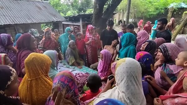 গাংনীতে ছাদ থেকে পড়ে গৃহবধূর মৃত্যু