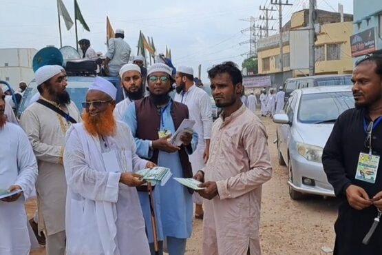 ব্রাহ্মণবাড়িয়া-২ আসনে ইসলামী ঐক্যজোট প্রার্থী মুফতি বোরহান উদ্দিনের শোডাউন ও পথসভা