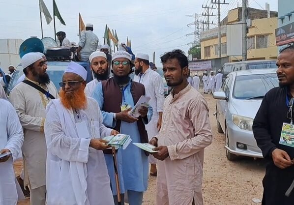 ব্রাহ্মণবাড়িয়া-২ আসনে ইসলামী ঐক্যজোট প্রার্থী মুফতি বোরহান উদ্দিনের শোডাউন ও পথসভা