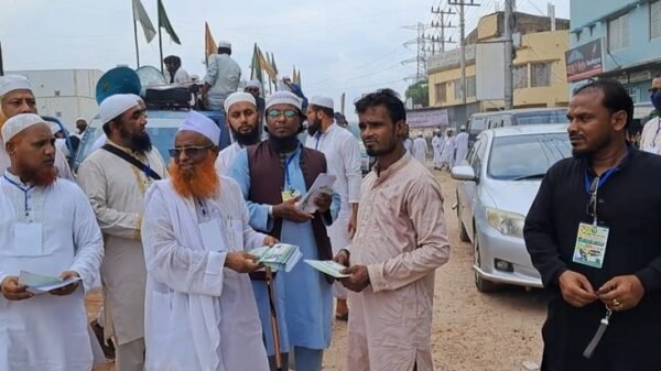 ব্রাহ্মণবাড়িয়া-২ আসনে ইসলামী ঐক্যজোট প্রার্থী মুফতি বোরহান উদ্দিনের শোডাউন ও পথসভা