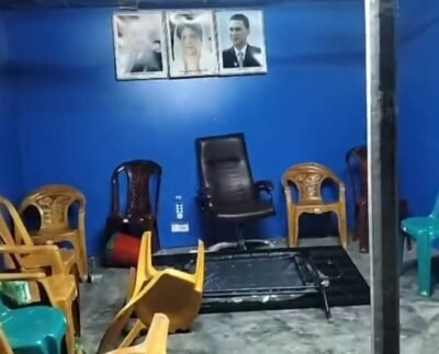 বিএনপি অফিস ভাঙচুরের ঘটনায় কায়েমপুরে উত্তেজনা, প্রতিবাদ সমাবেশ
