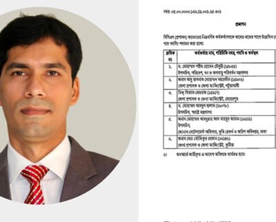 মেহেরপুরের নতুন ডিসি ড. মোহাম্মদ আবদুল ছালাম