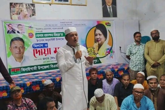 খালেদা জিয়া দেশের মানুষের কাছে গণতন্ত্রের প্রতীক: মাহমুদুল হক রুবেল
