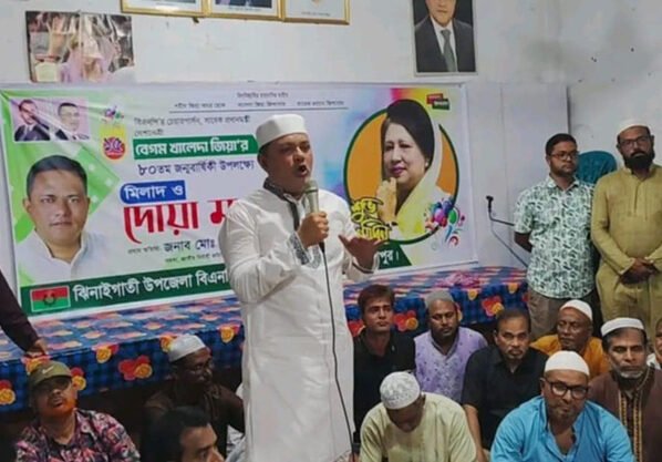 খালেদা জিয়া দেশের মানুষের কাছে গণতন্ত্রের প্রতীক: মাহমুদুল হক রুবেল