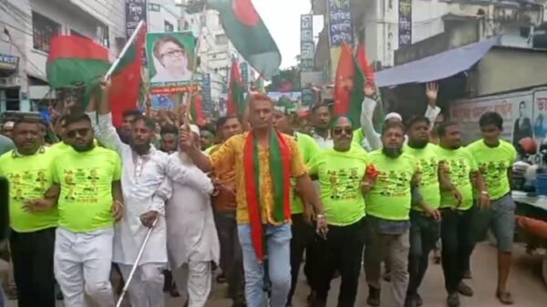 বিএনপির সদস্য নবায়ন ও সংগ্রহ কর্মসূচিতে নাছির আহমেদের ব্যাপক শোডাউন