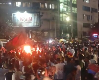 জাপা নিষিদ্ধের দাবিতে শাহবাগে গণঅধিকার পরিষদের বিক্ষোভ