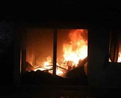 জাতীয় পার্টির কেন্দ্রীয় কার্যালয়ে আবারও হামলা-আগুন, পরিস্থিতি থমথমে 