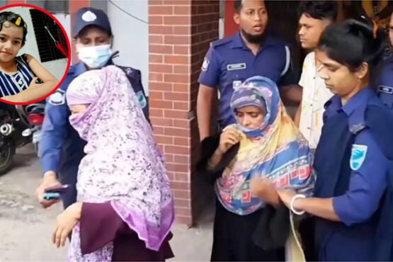 শরীয়তপুরে আলোচিত তাইয়েবা হত্যার ঘটনায় চাচিসহ গ্রেপ্তার ৩