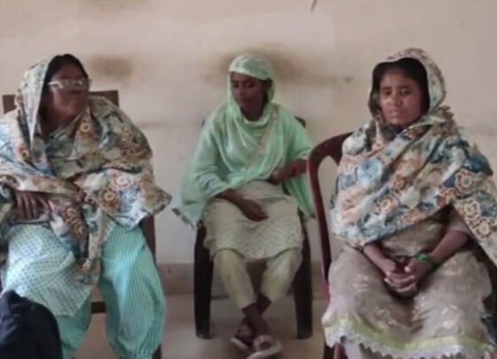 মুজিবনগরের দারিয়াপুর সীমান্তে মা ও দুই মেয়ে পুশইন