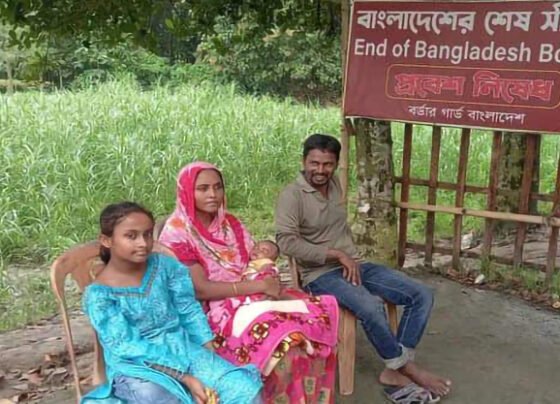 মুজিবনগর সীমান্তে শিশুসহ একই পরিবারের চার জনকে পুশব্যাক