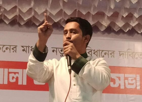 রাজনৈতিক চর্চার নামে নোংরামি করলে সবার আগে আমাদের মুখোমুখি হতে হবে...পঞ্চগড়ে সারজিস