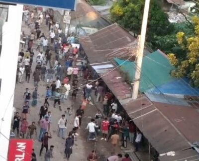 ব্রাহ্মণবাড়িয়ার সরাইলে দুই পক্ষের সংঘর্ষে অন্তত ৩০ জন আহত