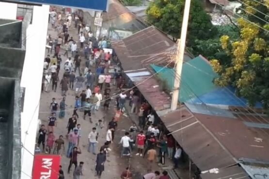 ব্রাহ্মণবাড়িয়ার সরাইলে দুই পক্ষের সংঘর্ষে অন্তত ৩০ জন আহত