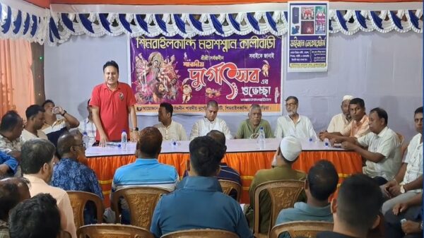 তারেক রহমানের নির্দেশে দুর্গাপূজায় সার্বিক সহযোগিতার আশ্বাস ব্রাহ্মণবাড়িয়া জেলা বিএনপির