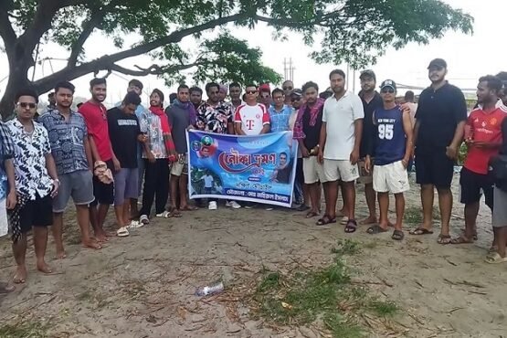ব্রাহ্মণবাড়িয়ায় দক্ষিণ মৌড়াইল যুব সমাজের আয়োজনে নৌকা ভ্রমণ