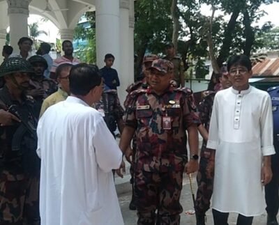 সীমান্তবর্তী ৩৮পূজা মন্ডপে বিজিবির কঠোর নজরদারী, ব্রাহ্মণবাড়িয়ায় উদযাপিত হচ্ছে অষ্টমী পূজা