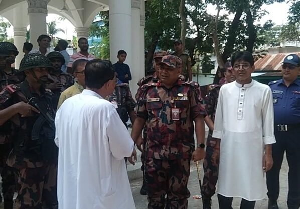 সীমান্তবর্তী ৩৮পূজা মন্ডপে বিজিবির কঠোর নজরদারী, ব্রাহ্মণবাড়িয়ায় উদযাপিত হচ্ছে অষ্টমী পূজা