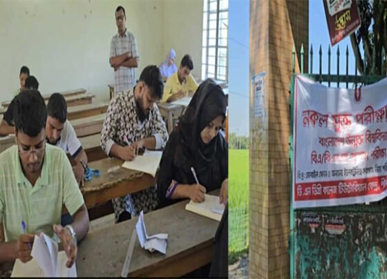 ঠাকুরগাঁওয়ে উন্মুক্ত পরীক্ষায় উন্মুক্ত নকল! সংবাদ সংগ্রহ করায় অধ্যক্ষের অসৌজন্যমূলক আচরণ