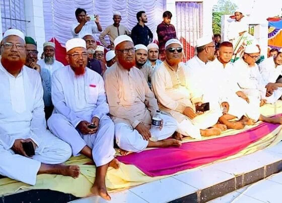 পলাশবাড়ীতে পাঁচ দফা দাবিতে জামায়াতের সমাবেশ ও বিক্ষোভ মিছিল