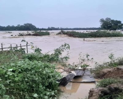 শেরপুরের ঝিনাইগাতীতে পাহাড়ি ঢলে নিম্নাঞ্চল প্লাবিত