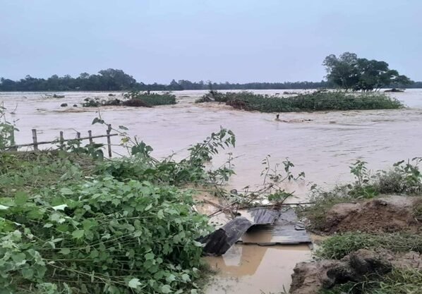 শেরপুরের ঝিনাইগাতীতে পাহাড়ি ঢলে নিম্নাঞ্চল প্লাবিত