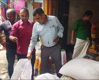 ব্রাহ্মণবাড়িয়ায় ৬০০ কেজি সরকারি চাল জব্দ