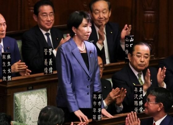 জাপানের প্রথম নারী প্রধানমন্ত্রী হলেন সানায়ে তাকাইচি