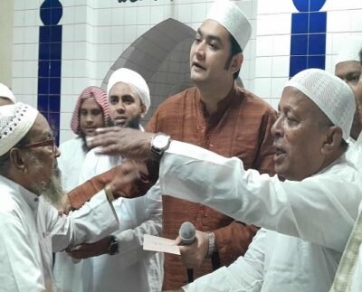 মুয়াজ্জিন মাওলানা নুরুদ্দিনের অশ্রুসিক্ত বিদায়