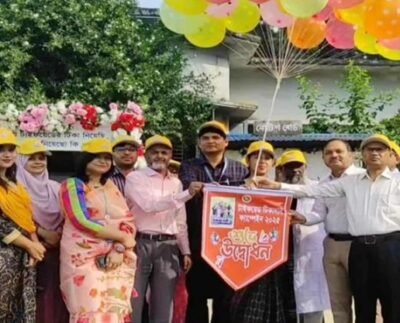 ঠাকুরগাঁওয়ে টাইফয়েড টিকাদান কর্মসূচির উদ্বোধন