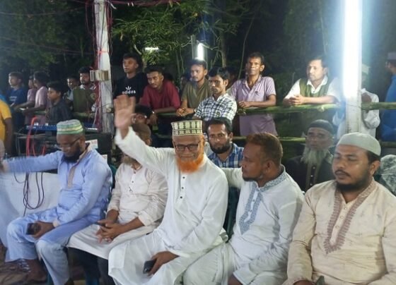 মির্জাপুর উপজেলা জামায়তে ইসলামীর বিভিন্ন পুজামন্ডপ পরিদর্শন ও মতবিনিময়