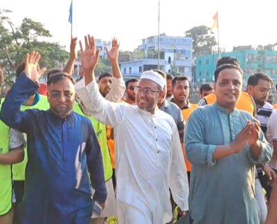 ব্রাহ্মণবাড়িয়ায় ডাবল মোটরসাইকেল ফুটবল টুর্নামেন্টের উদ্বোধন