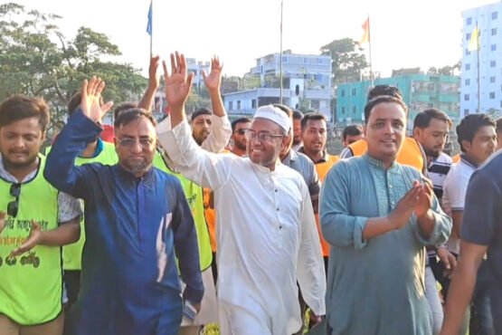 ব্রাহ্মণবাড়িয়ায় ডাবল মোটরসাইকেল ফুটবল টুর্নামেন্টের উদ্বোধন