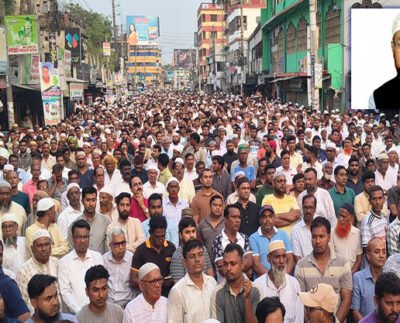 মেহেরপুরে হাজারো মানুষের অংশগ্রহণে গোলাম রসুলের জানাজা অনুষ্ঠিত