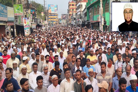 মেহেরপুরে হাজারো মানুষের অংশগ্রহণে গোলাম রসুলের জানাজা অনুষ্ঠিত