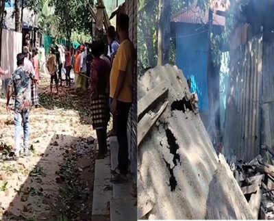 আশুগঞ্জে ফুটবল খেলা নিয়ে দু’দল গ্রামবাসীর সংঘর্ষে আহত-৩০