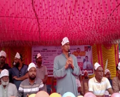 দেবীগঞ্জে যুবদলের প্রতিষ্ঠা বার্ষিকী উপলক্ষে গণজমায়েত ও র‌্যালী