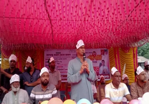 দেবীগঞ্জে যুবদলের প্রতিষ্ঠা বার্ষিকী উপলক্ষে গণজমায়েত ও র‌্যালী