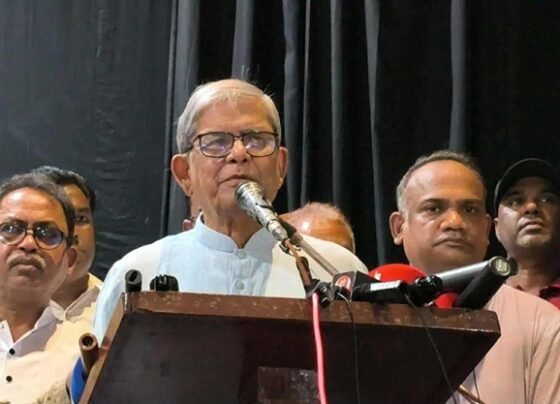 রাজনৈতিক সিদ্ধান্তে ভূল করে আবারও ফ্যাসিস্টদের কবলে পড়া যাবে না : মির্জা ফখরুল