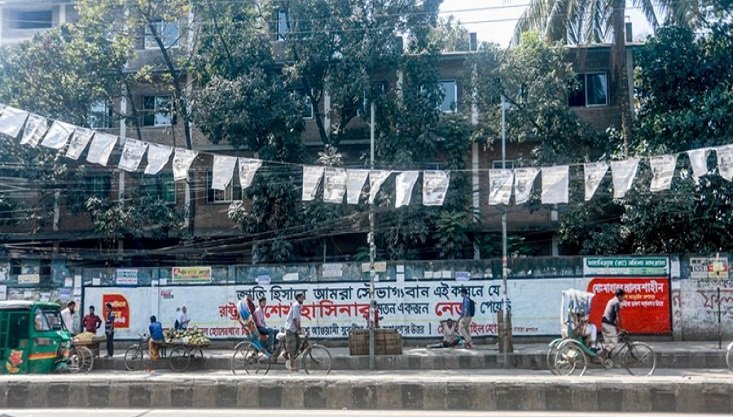 নির্বাচনি প্রচারণায় বন্ধ হচ্ছে পোস্টার