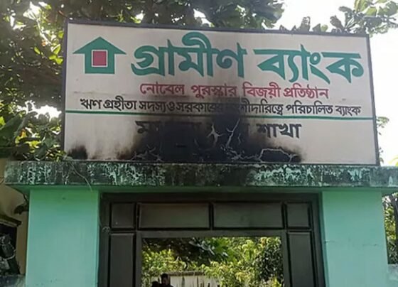 গাজীপুরে গ্রামীণ ব্যাংকে ‘পেট্রোলবোমা’ নিক্ষেপের অভিযোগ